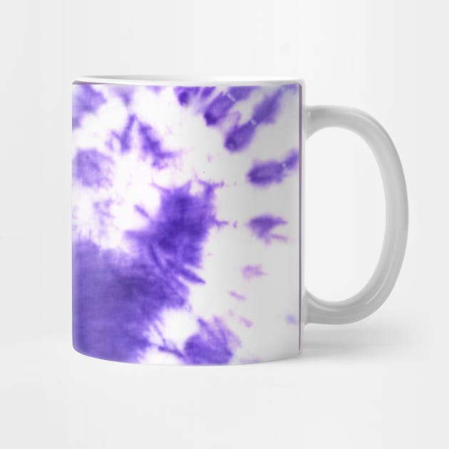 Tie-Dye Purple Heart by Carolina Díaz